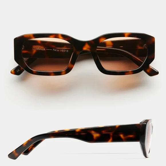 Vehla Felix Sunglasses in Choc Tort/Toffee 🤎✨ - Picture 15 of 16